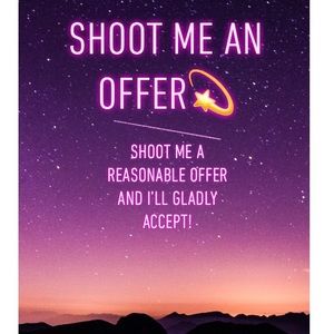 Shoot me a reasonable offer!